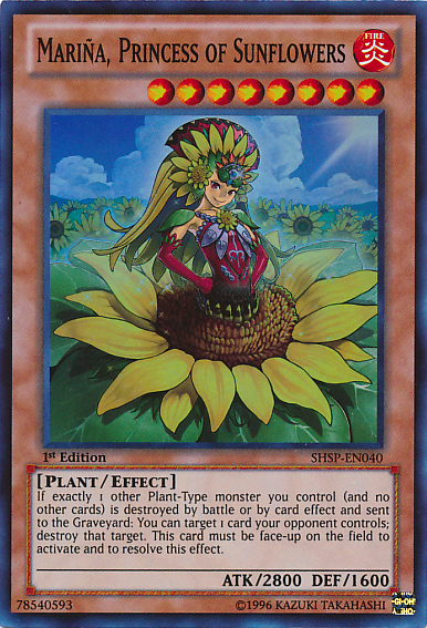 Mariña, Princess of Sunflowers [SHSP-EN040] Super Rare | Play N Trade Winnipeg