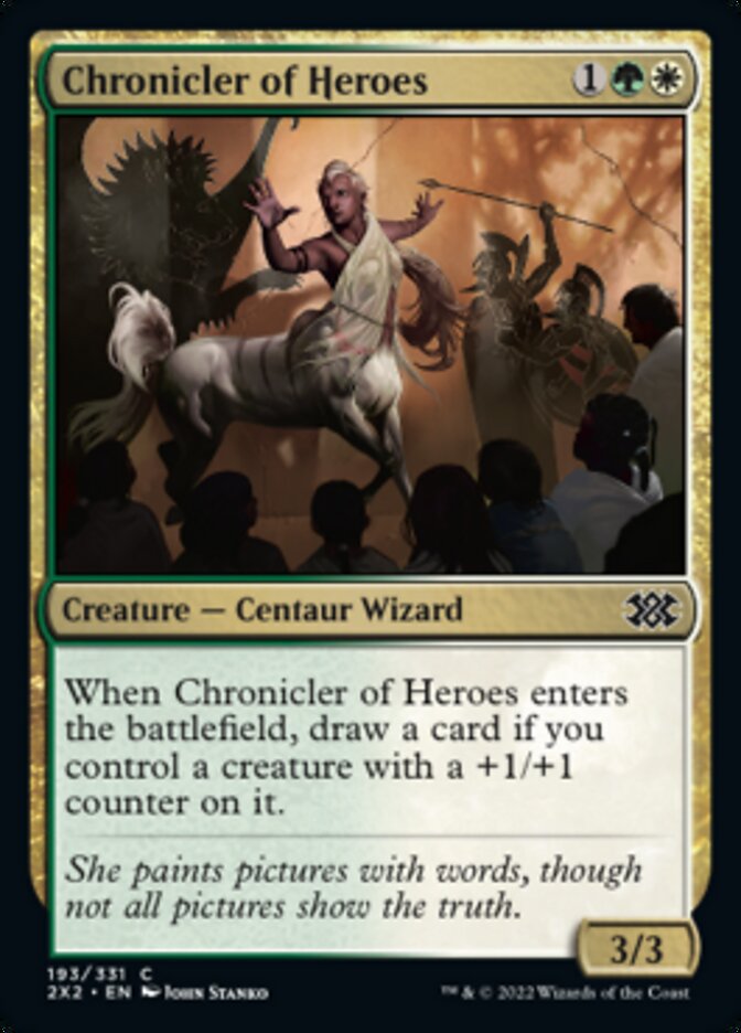 Chronicler of Heroes [Double Masters 2022] | Play N Trade Winnipeg