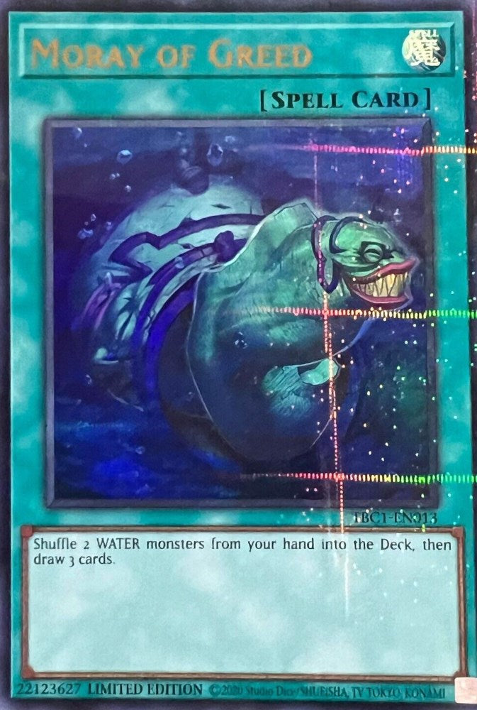 Moray of Greed [TBC1-EN013] Ultra Rare | Play N Trade Winnipeg