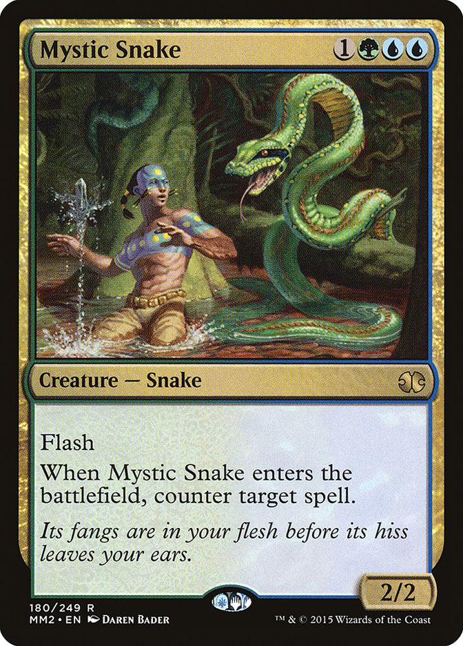 Mystic Snake [Modern Masters 2015] | Play N Trade Winnipeg