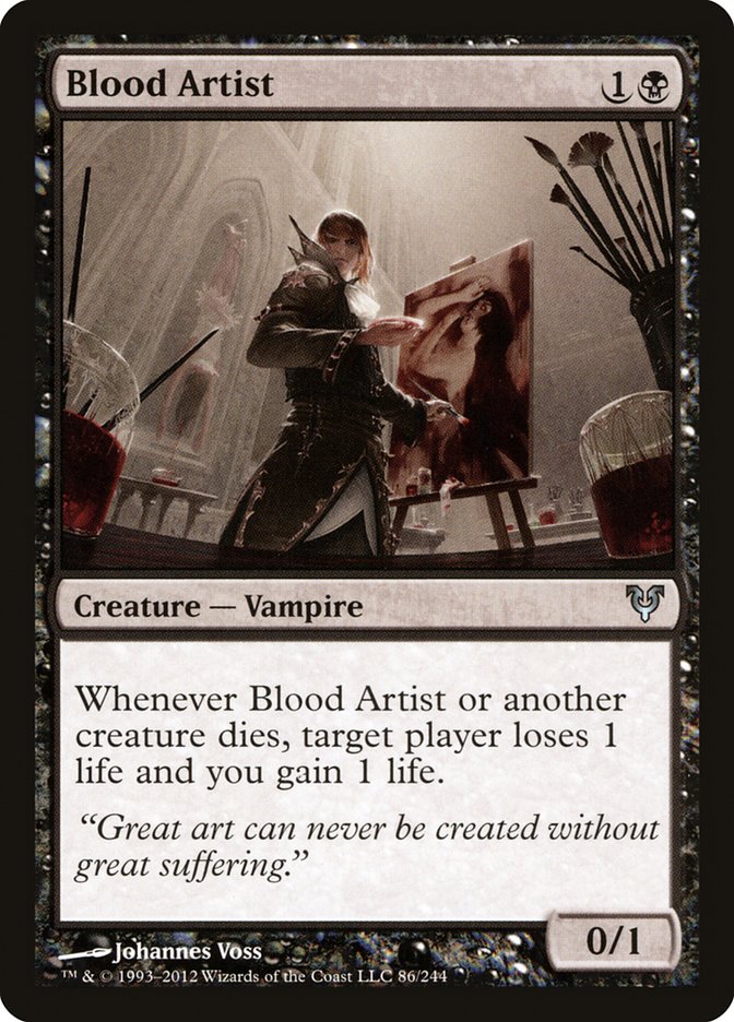 Blood Artist [Avacyn Restored] | Play N Trade Winnipeg