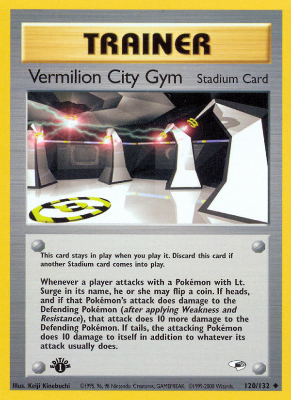 Vermilion City Gym (120/132) [Gym Heroes 1st Edition] | Play N Trade Winnipeg