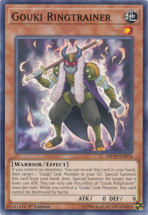 Gouki Ringtrainer [MP19-EN076] Common | Play N Trade Winnipeg