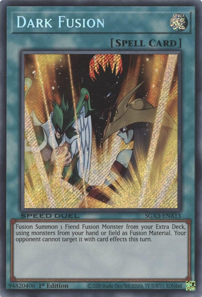 Dark Fusion [SGX3-ENA13] Secret Rare | Play N Trade Winnipeg