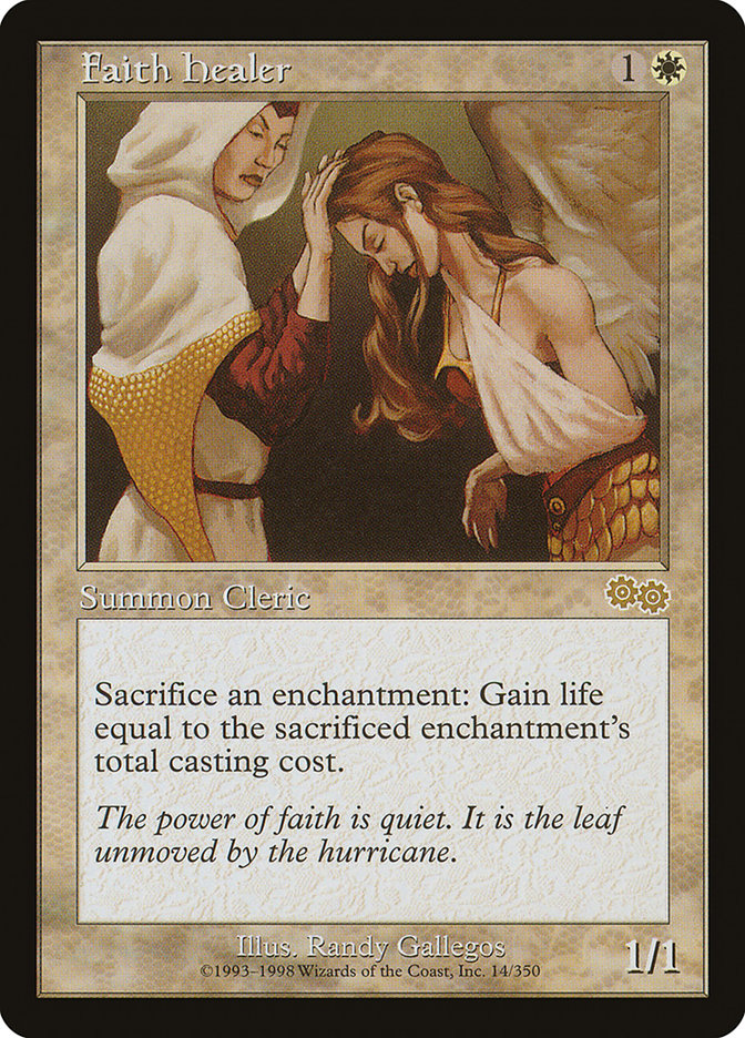 Faith Healer [Urza's Saga] | Play N Trade Winnipeg