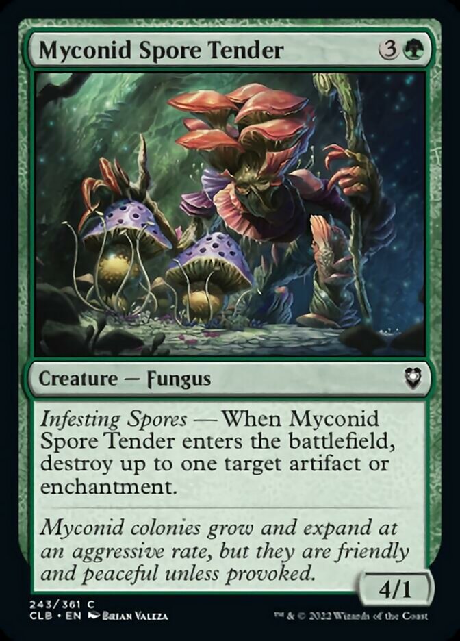 Myconid Spore Tender [Commander Legends: Battle for Baldur's Gate] | Play N Trade Winnipeg