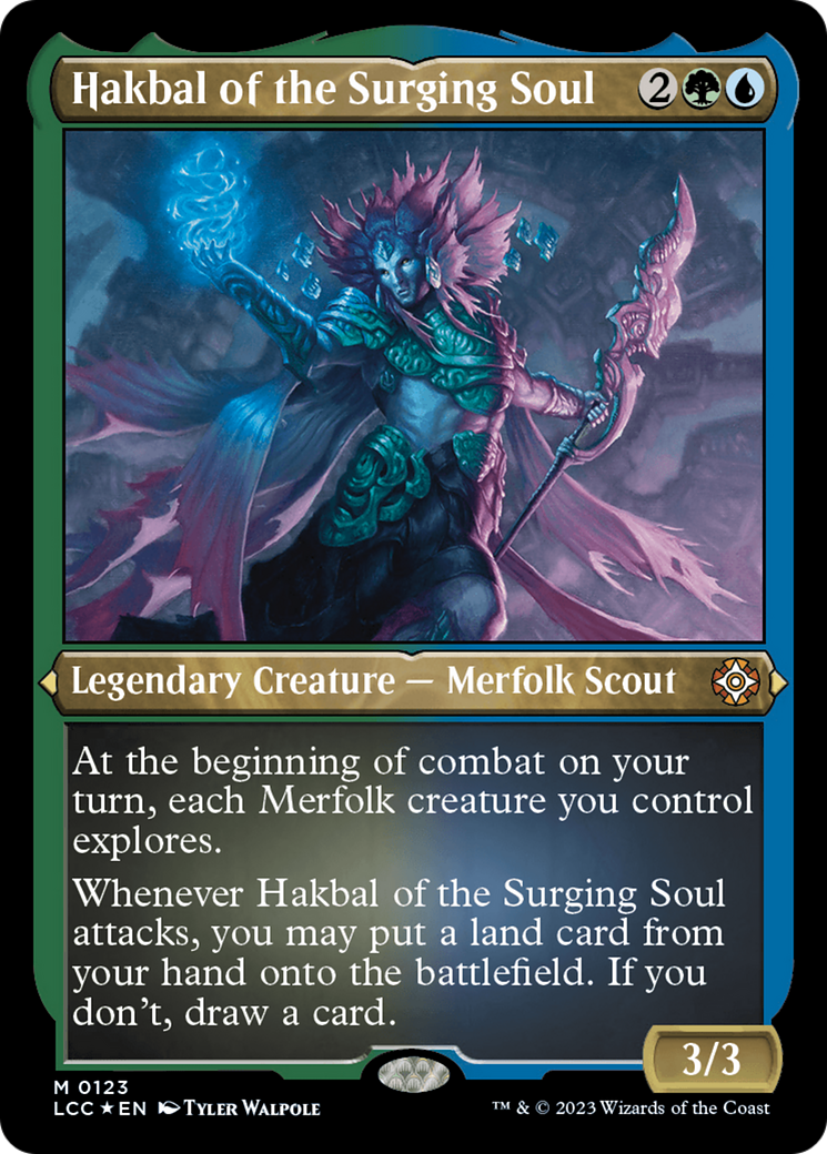 Hakbal of the Surging Soul (Display Commander) [The Lost Caverns of Ixalan Commander] | Play N Trade Winnipeg