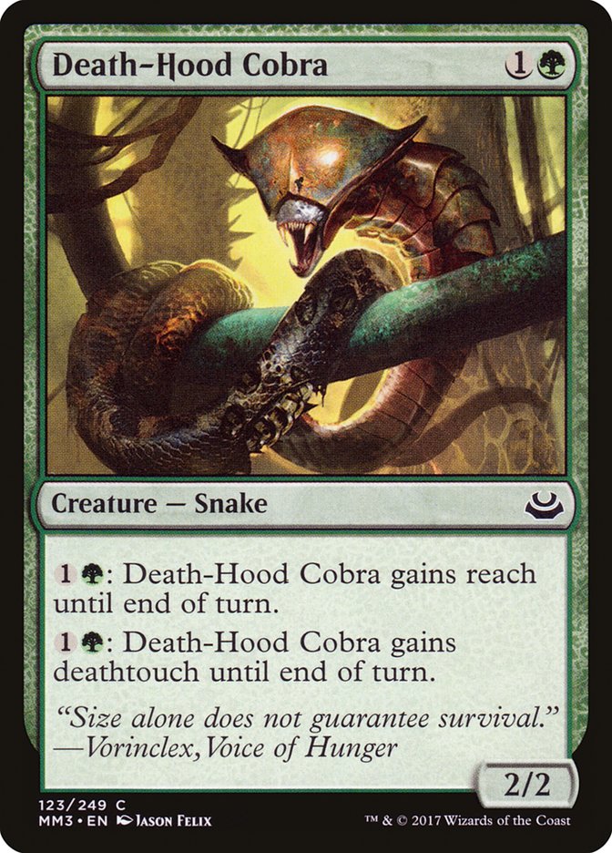 Death-Hood Cobra [Modern Masters 2017] | Play N Trade Winnipeg