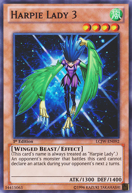 Harpie Lady 3 [LCJW-EN092] Super Rare | Play N Trade Winnipeg