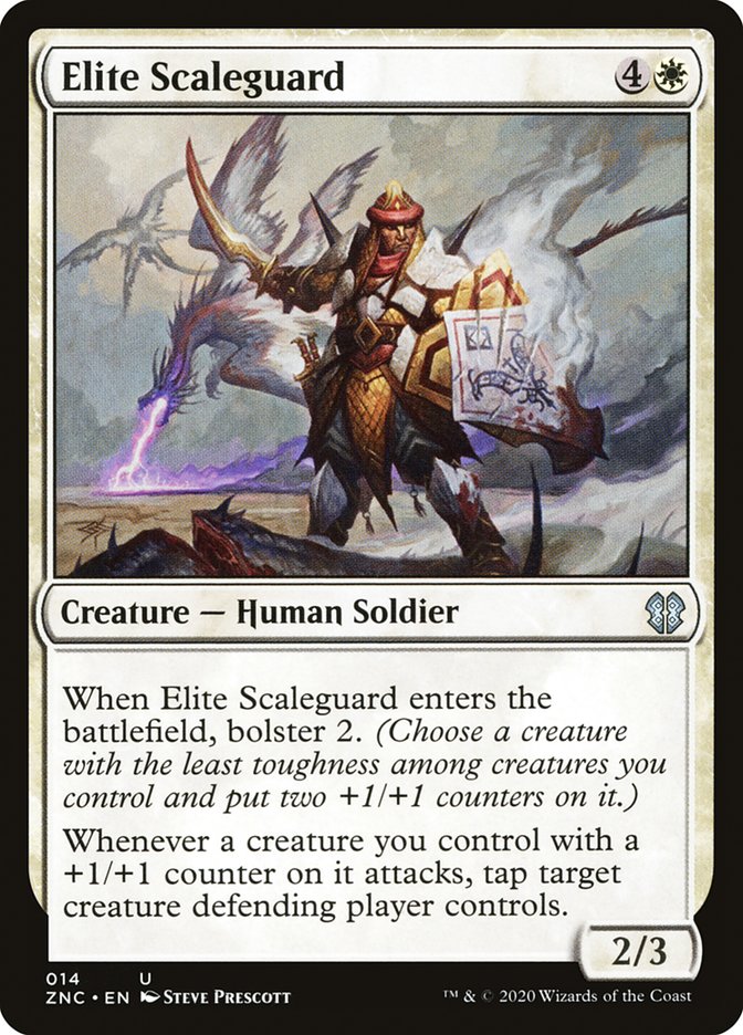 Elite Scaleguard [Zendikar Rising Commander] | Play N Trade Winnipeg