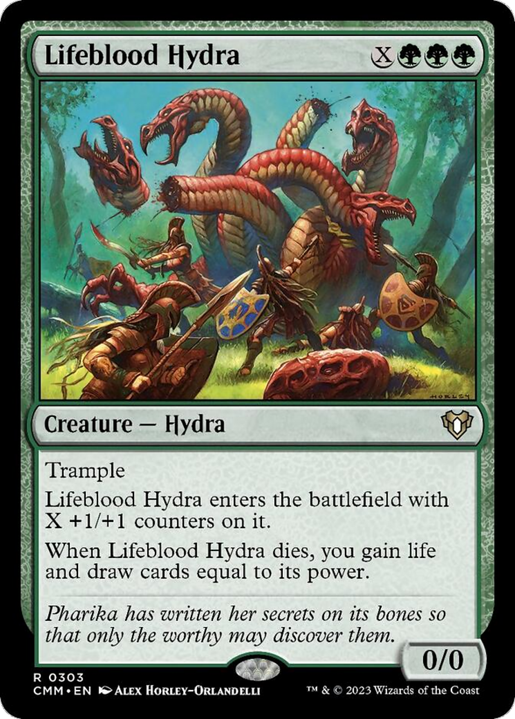 Lifeblood Hydra [Commander Masters] | Play N Trade Winnipeg