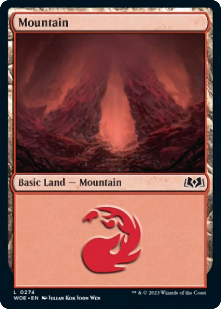 Mountain (0274) [Wilds of Eldraine] | Play N Trade Winnipeg