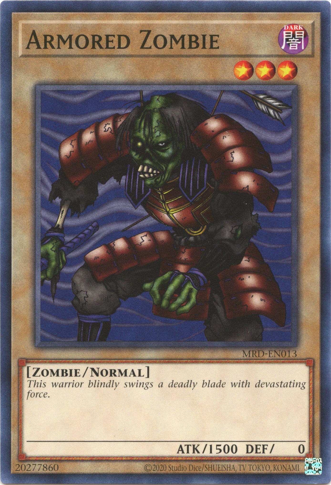 Armored Zombie (25th Anniversary) [MRD-EN013] Common | Play N Trade Winnipeg