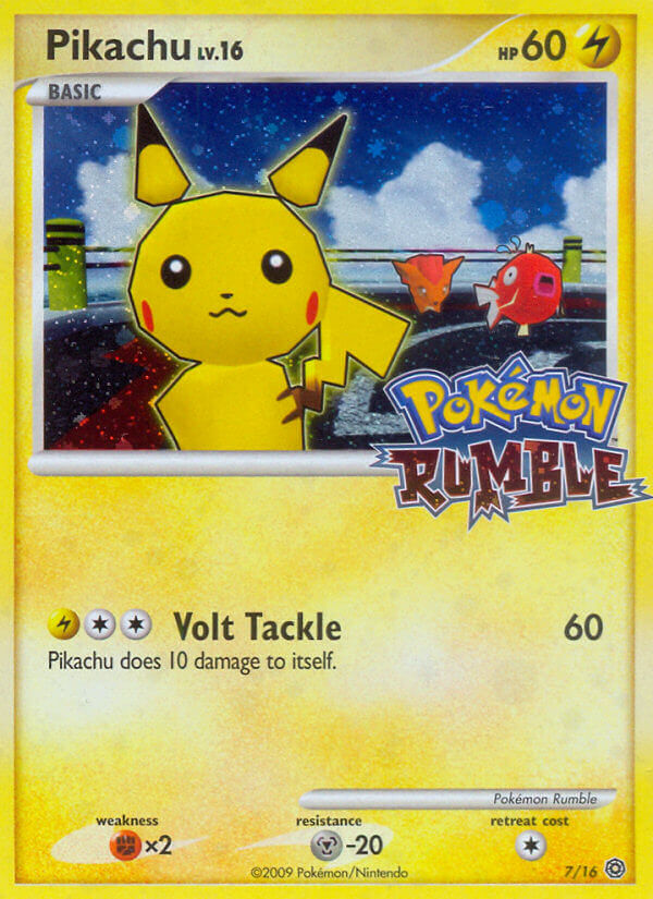 Pikachu (7/16) [Pokémon Rumble] | Play N Trade Winnipeg