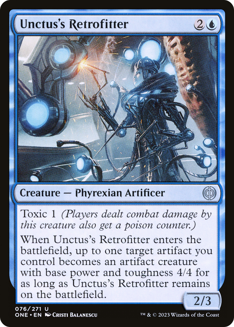 Unctus's Retrofitter [Phyrexia: All Will Be One] | Play N Trade Winnipeg