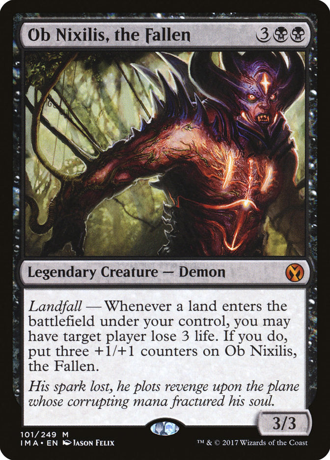 Ob Nixilis, the Fallen [Iconic Masters] | Play N Trade Winnipeg