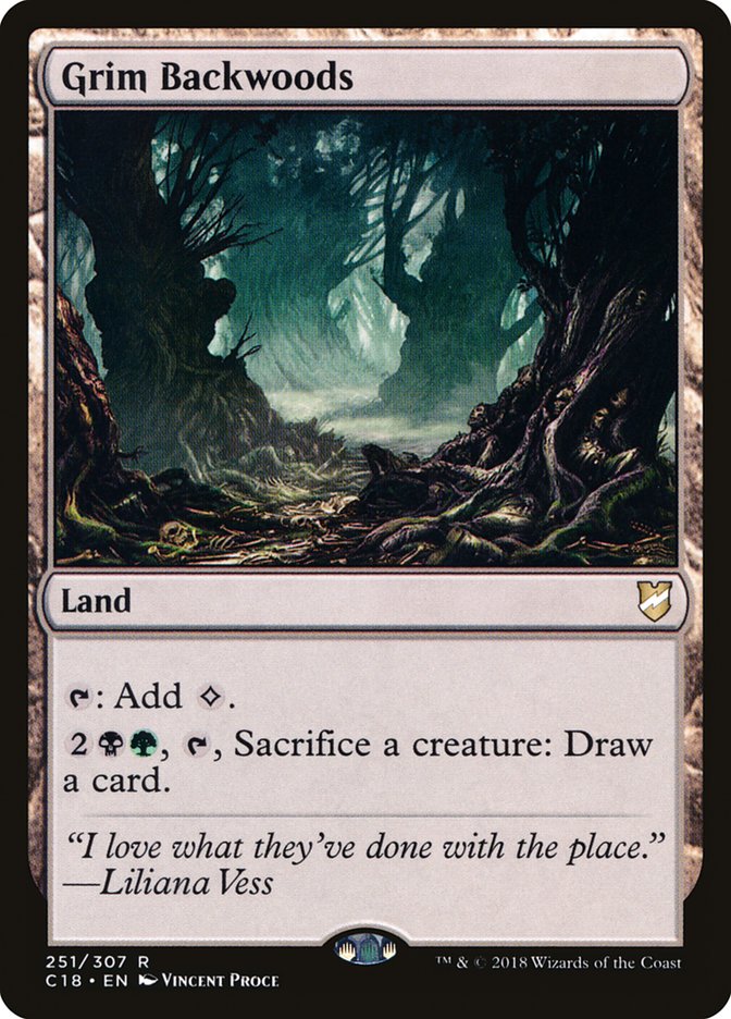 Grim Backwoods [Commander 2018] | Play N Trade Winnipeg