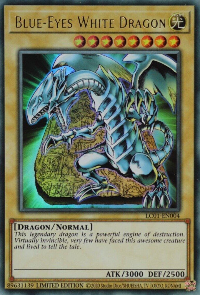 Blue-Eyes White Dragon (25th Anniversary) [LC01-EN004] Ultra Rare | Play N Trade Winnipeg