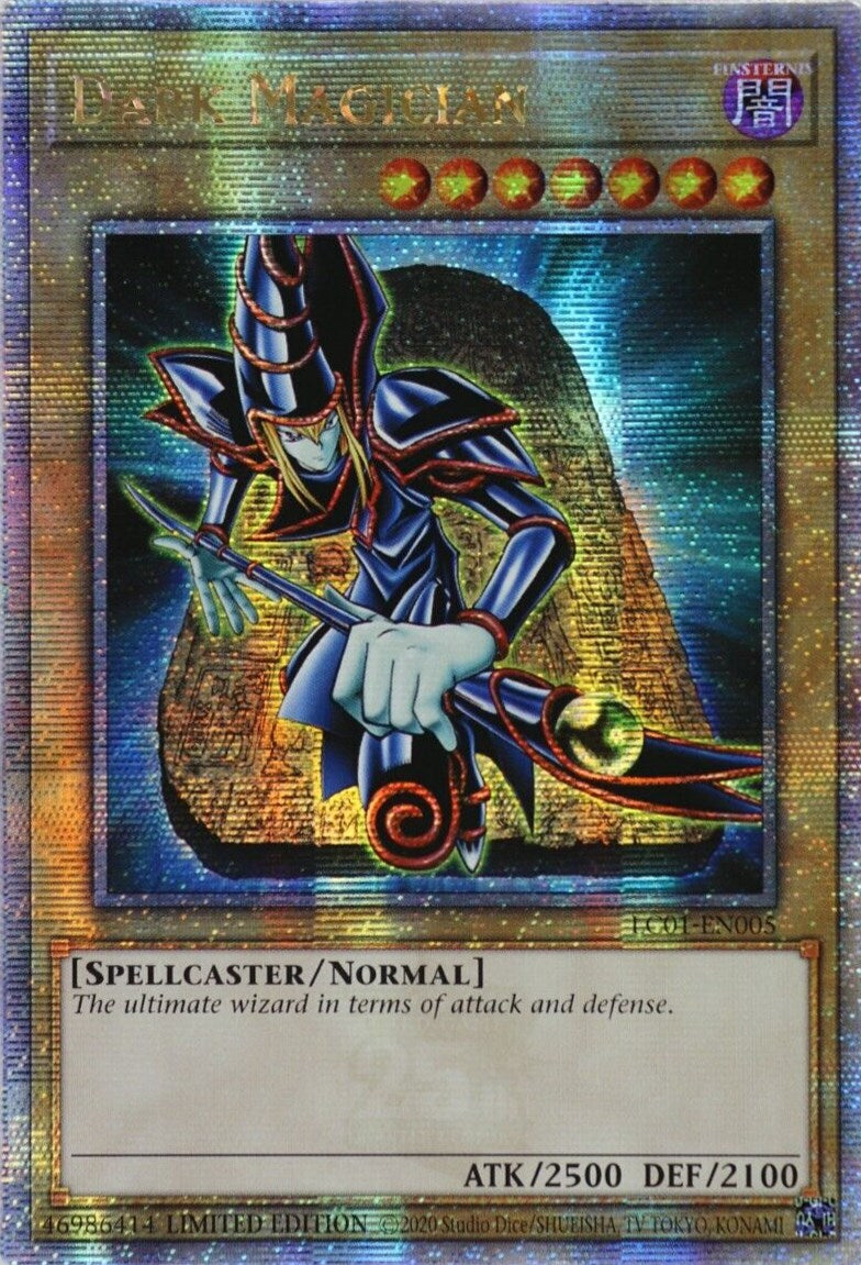 Dark Magician (25th Anniversary) [LC01-EN005] Quarter Century Secret Rare | Play N Trade Winnipeg