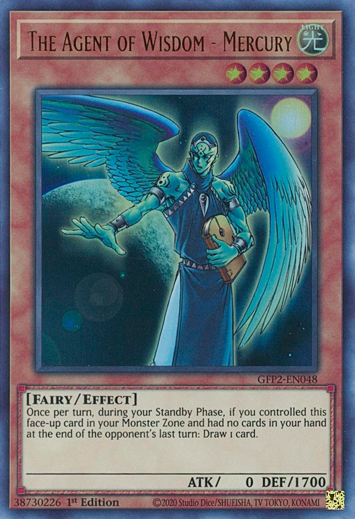 The Agent of Wisdom - Mercury [GFP2-EN048] Ultra Rare | Play N Trade Winnipeg