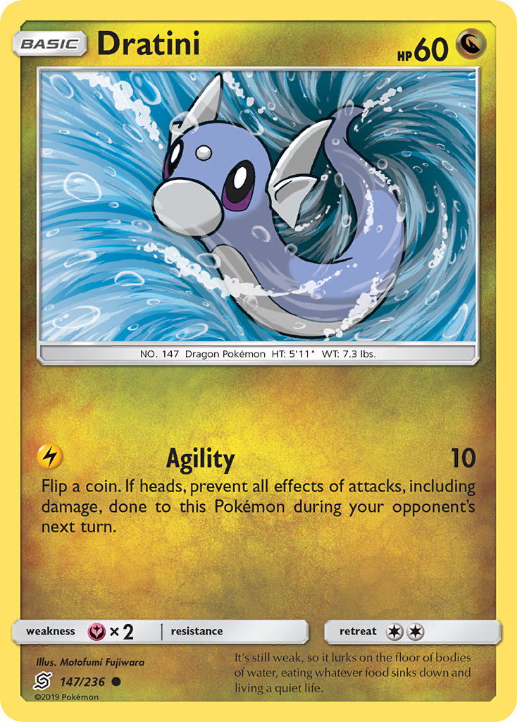 Dratini (147/236) [Sun & Moon: Unified Minds] | Play N Trade Winnipeg