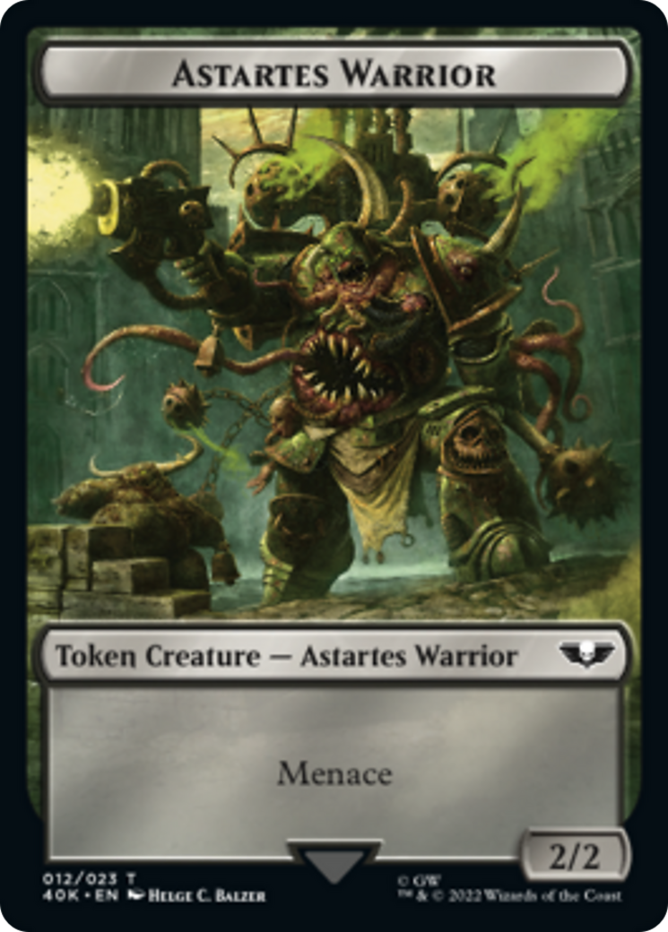 Astartes Warrior // Plaguebearer of Nurgle [Universes Beyond: Warhammer 40,000 Tokens] | Play N Trade Winnipeg