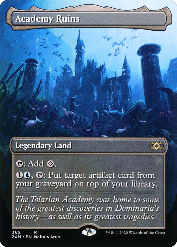 Academy Ruins (Toppers) [Double Masters Extended Art] | Play N Trade Winnipeg