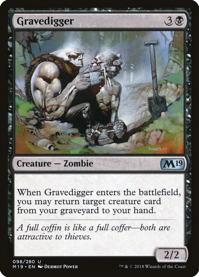 Gravedigger [Core Set 2019] | Play N Trade Winnipeg