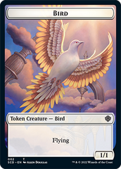 Bird // Thopter Double-Sided Token [Starter Commander Decks] | Play N Trade Winnipeg