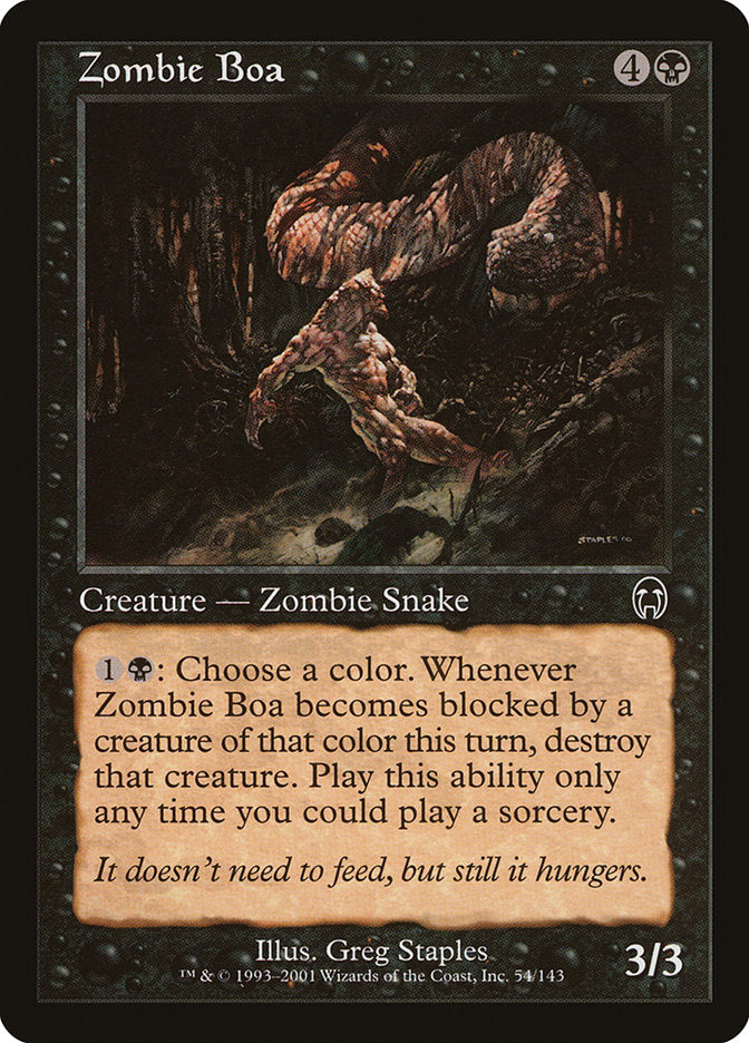 Zombie Boa [Apocalypse] | Play N Trade Winnipeg