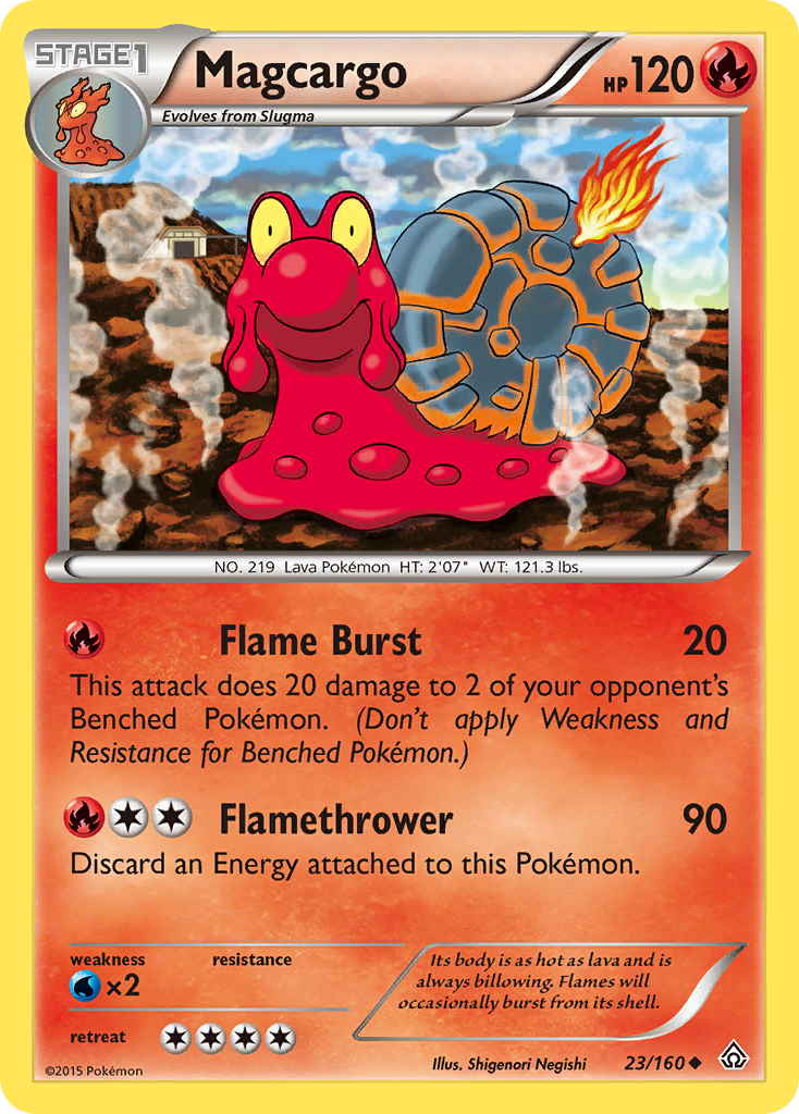 Magcargo (23/160) [XY: Primal Clash] | Play N Trade Winnipeg