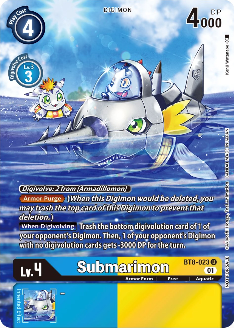 Submarimon [BT8-023] (Official Tournament Pack Vol.9) [New Awakening Promos] | Play N Trade Winnipeg