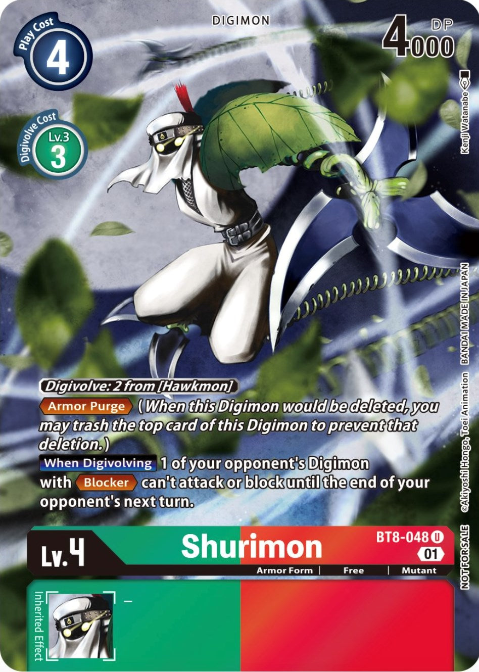 Shurimon [BT8-048] (Official Tournament Pack Vol.9) [New Awakening Promos] | Play N Trade Winnipeg