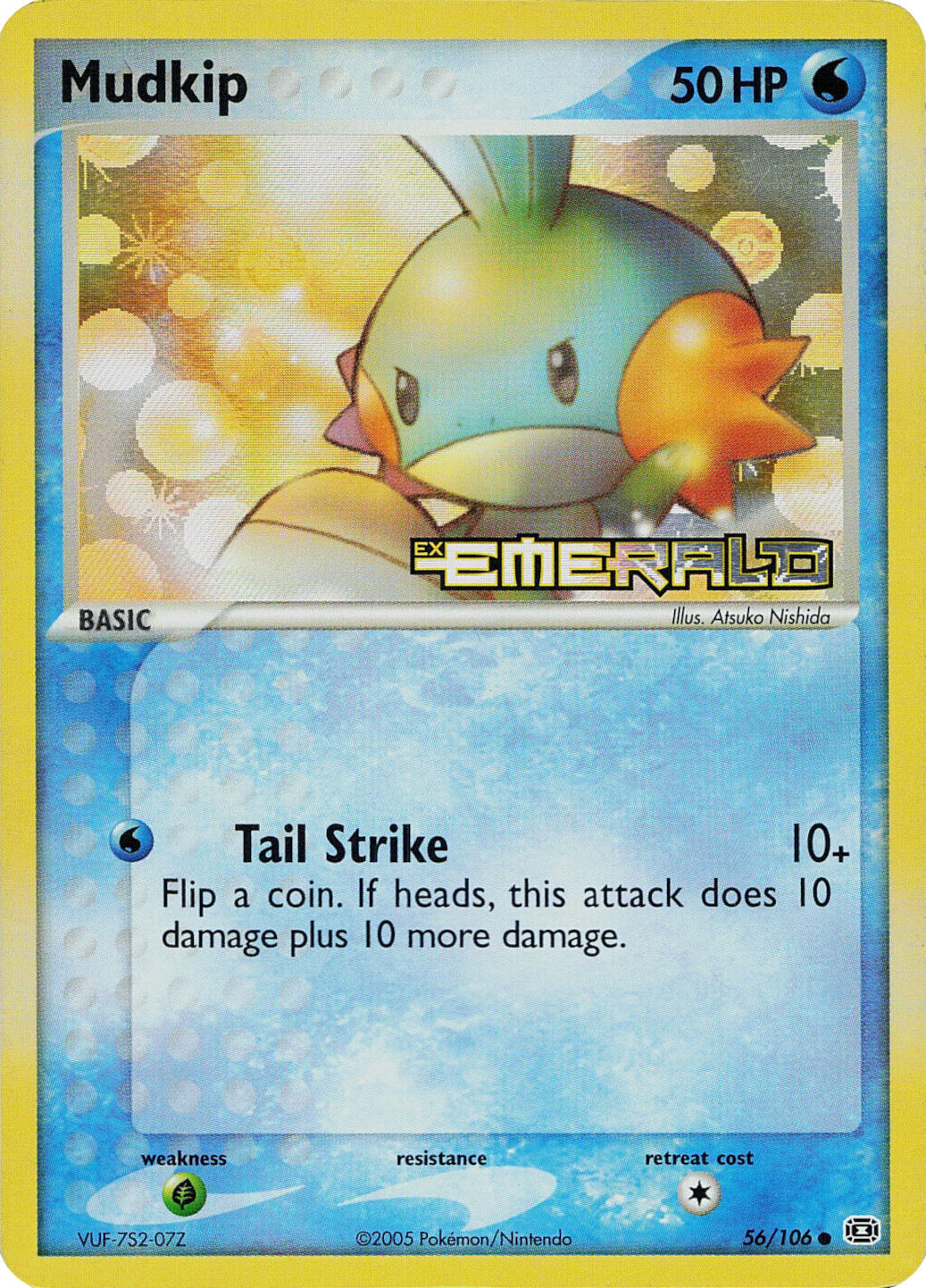 Mudkip (56/106) (Stamped) [EX: Emerald] | Play N Trade Winnipeg