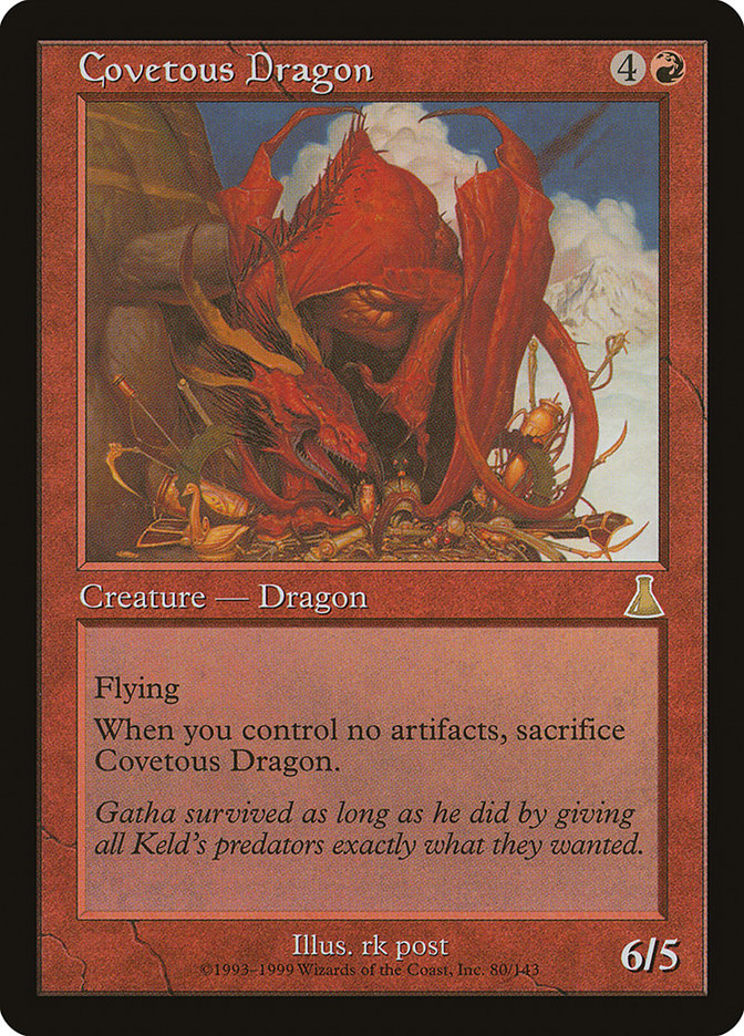 Covetous Dragon [Urza's Destiny] | Play N Trade Winnipeg