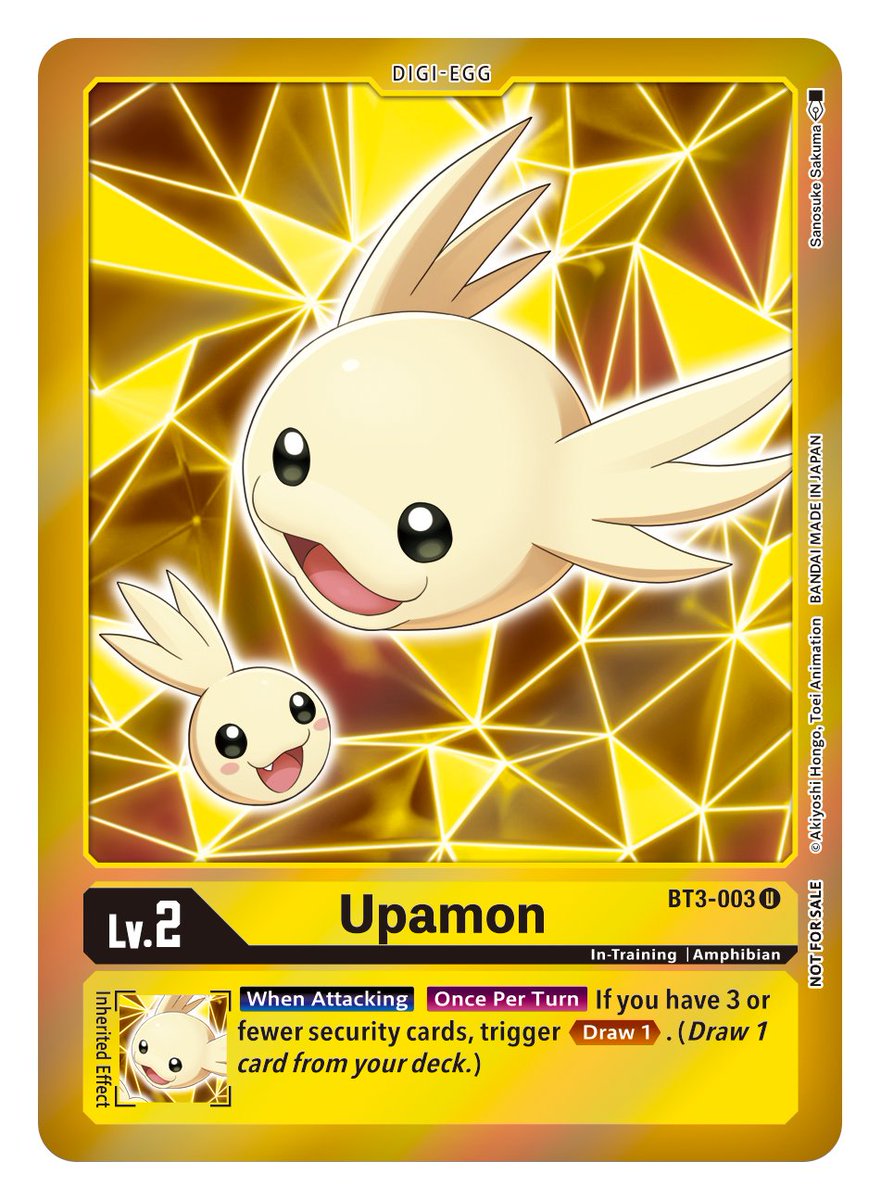 Upamon [BT3-003] (Event Pack 2) [Release Special Booster Ver.1.5] | Play N Trade Winnipeg