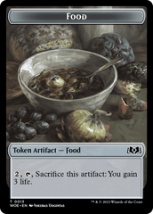 Faerie // Food (0013) Double-Sided Token [Wilds of Eldraine Tokens] | Play N Trade Winnipeg