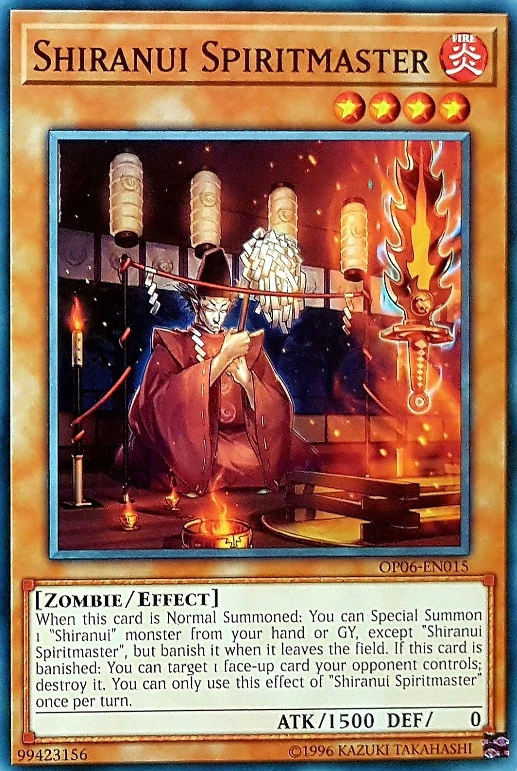 Shiranui Spiritmaster [OP06-EN015] Common | Play N Trade Winnipeg