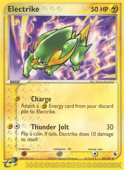 Electrike (30/109) [EX: Ruby & Sapphire] | Play N Trade Winnipeg