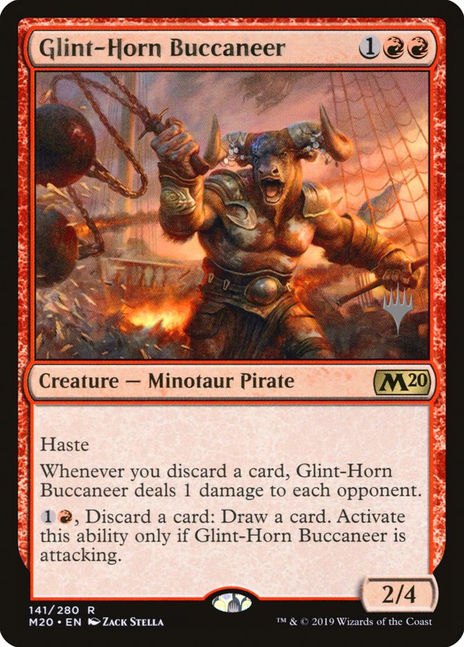 Glint-Horn Buccaneer (Promo Pack) [Core Set 2020 Promos] | Play N Trade Winnipeg