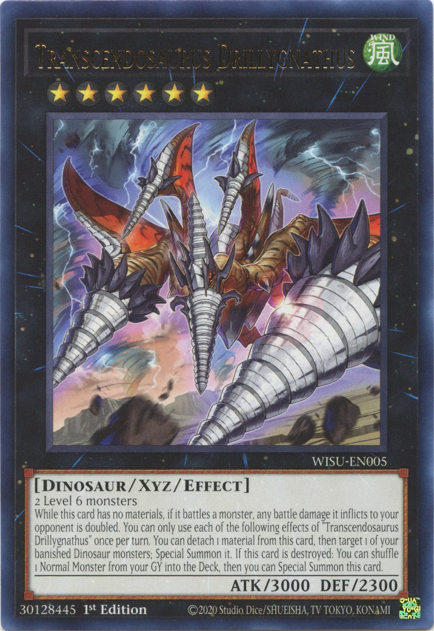 Transcendosaurus Drillygnathus [WISU-EN005] Rare | Play N Trade Winnipeg