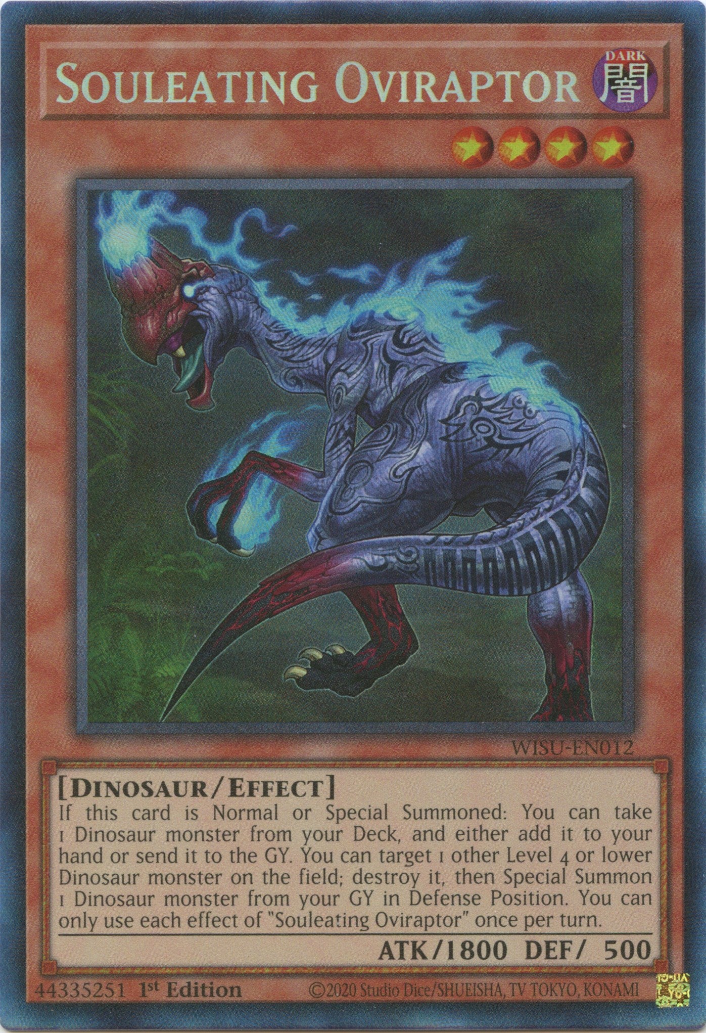 Souleating Oviraptor [WISU-EN012] Collector's Rare | Play N Trade Winnipeg