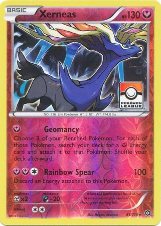 Xerneas (81/114) (Steam Siege League Promo) [XY: Steam Siege] | Play N Trade Winnipeg