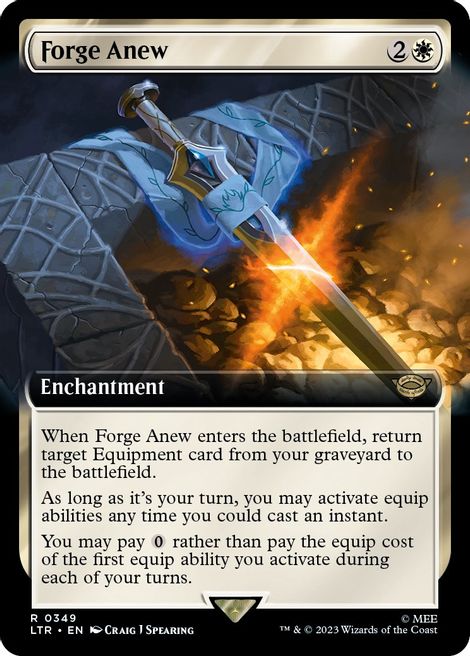 Forge Anew (Extended Art) [The Lord of the Rings: Tales of Middle-Earth] | Play N Trade Winnipeg