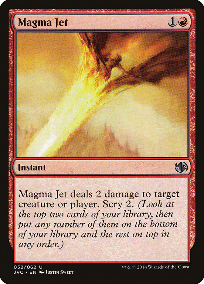 Magma Jet [Duel Decks Anthology] | Play N Trade Winnipeg