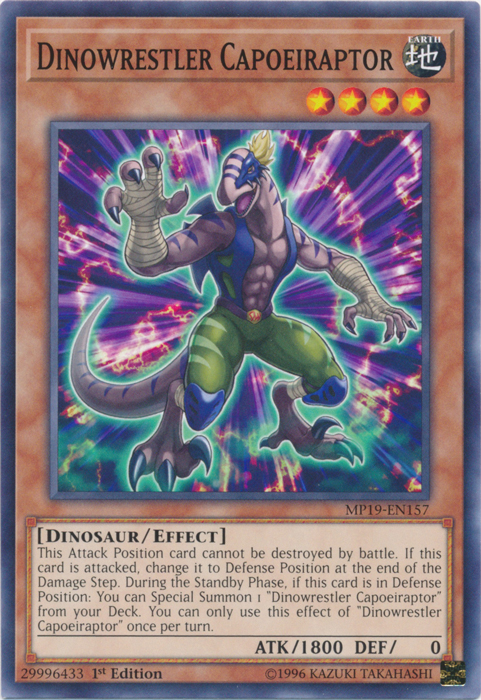 Dinowrestler Capoeiraptor [MP19-EN157] Common | Play N Trade Winnipeg