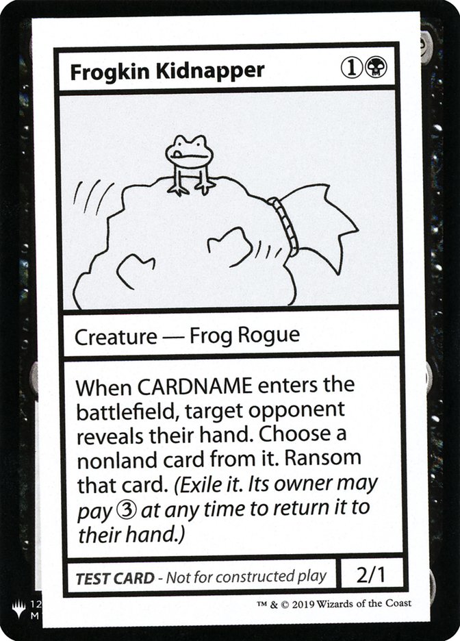 Frogkin Kidnapper [Mystery Booster Playtest Cards] | Play N Trade Winnipeg