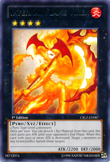 Infernal Flame Vixen [CBLZ-EN087] Rare | Play N Trade Winnipeg