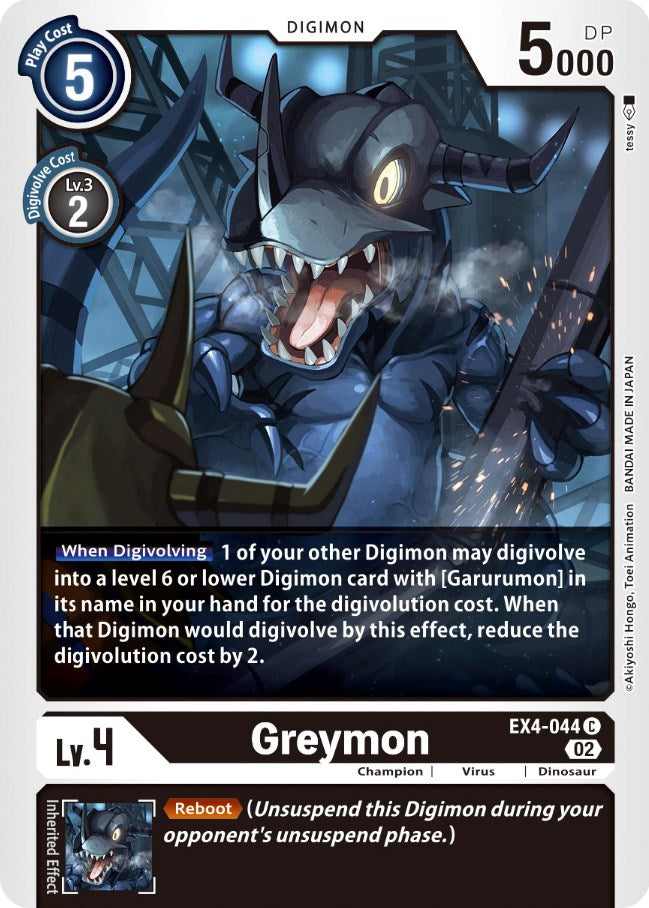 Greymon [EX4-044] [Alternative Being Booster] | Play N Trade Winnipeg