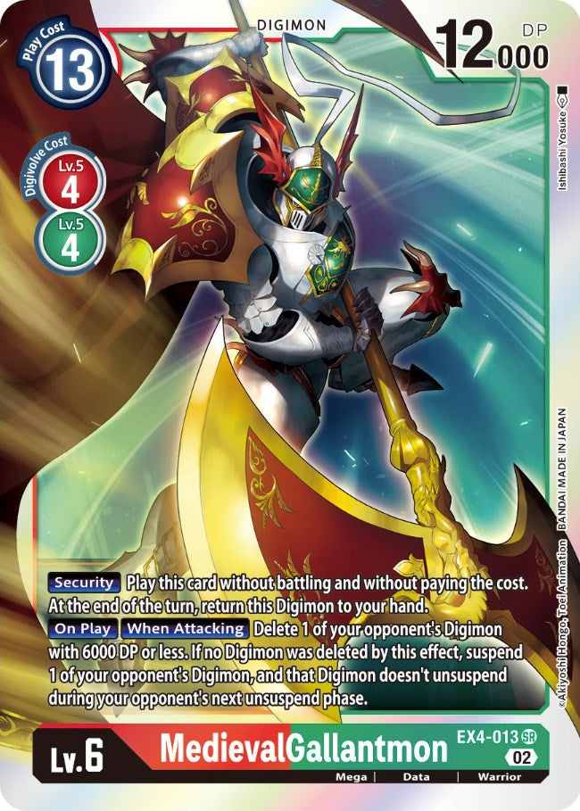 MedievalGallantmon [EX4-013] [Alternative Being Booster] | Play N Trade Winnipeg